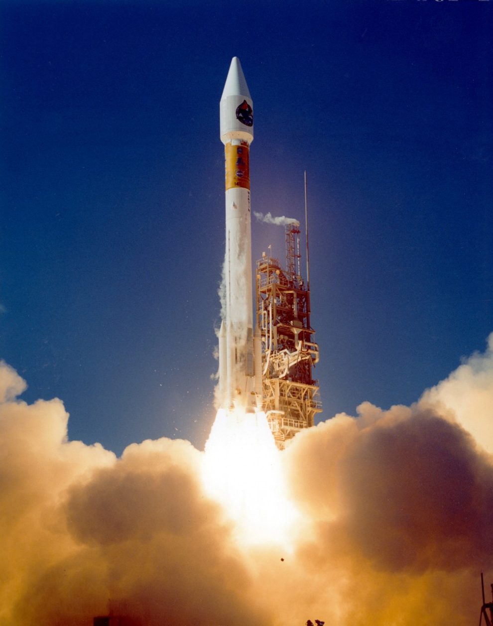 The Atlas Rocket takes off